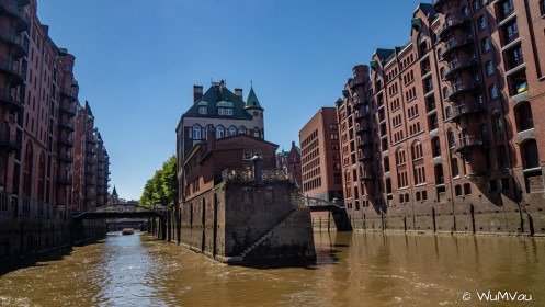 Speicherstadt - Wasserschloss mit Teekontor