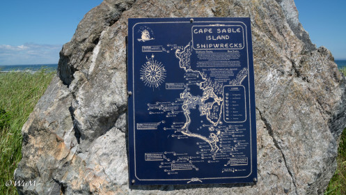 Karte der Schiffswracks