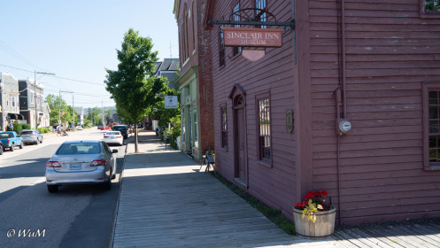 Annapolis Royal - hölzerner Gehsteig