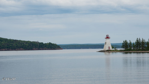 Leuchtturm am Bras d' Or Lake