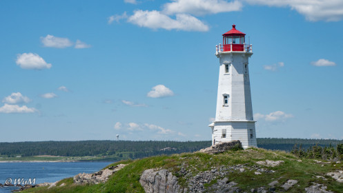 (4tes) Lighthouse Louisbourg