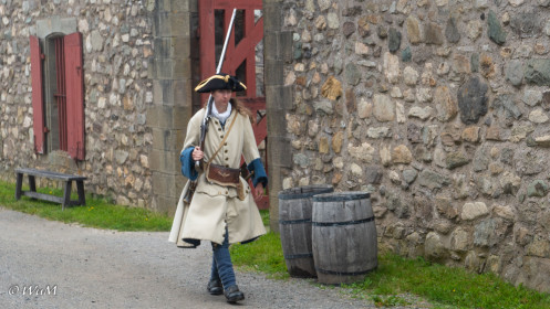 franz. Infanterist Fort Louisbourg
