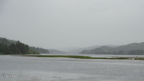 Marine Drive bei Regen