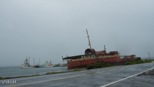 Marine Drive bei Regen
