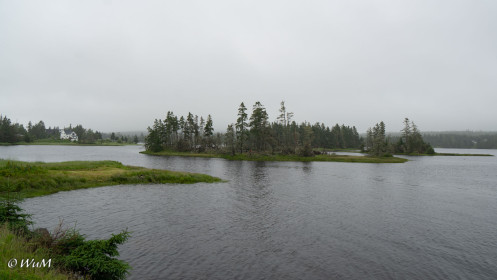 Marine Drive bei Regen