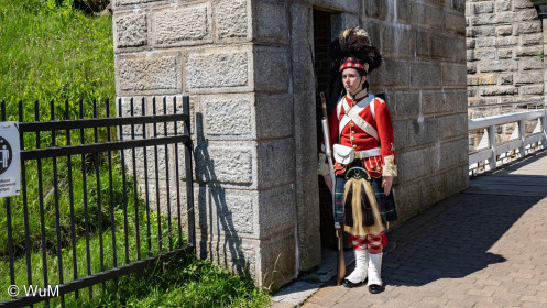 Wache beim Eingang zur Zitadelle Halifax