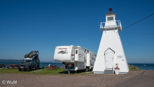 Leuchtturm Spencers Island