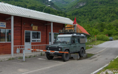 Grenze nach Albanien